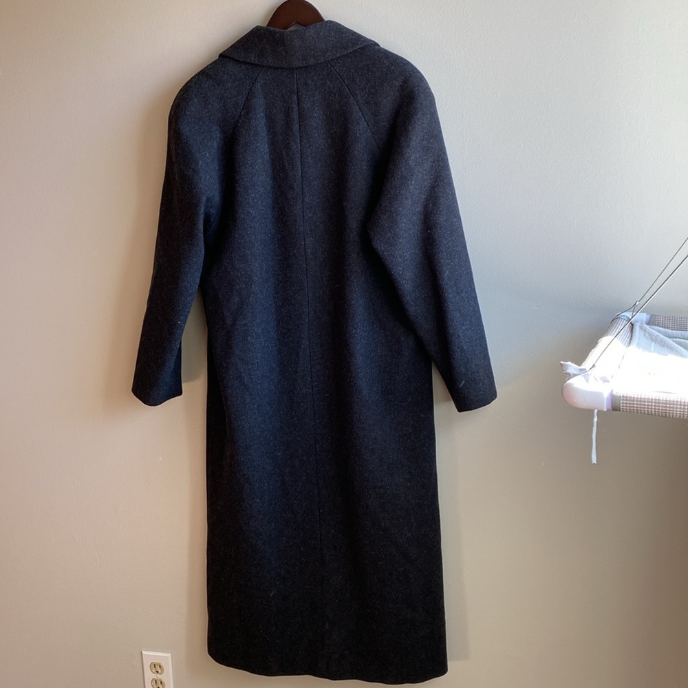 Worthington 100% Wool Coat Size 8 Black - Picture 12 of 12